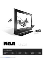RCA L32WD22A User Manual