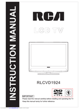 RCA RLCVD1924 Instruction Manual