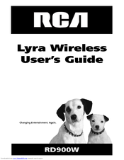 RCA RD900W User Manual