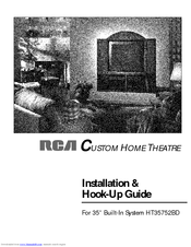 RCA HT35752BD Installation & Hook-Up Manual
