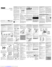 Rca RTD325W User Manual