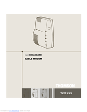 Thomson TCM XXX User Manual
