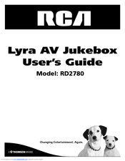 RCA Lyra AV RD2780 User Manual