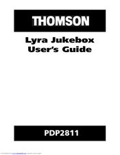 THOMSON PDP2811 Lyra User Manual