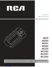 Rca M2500 User Manual