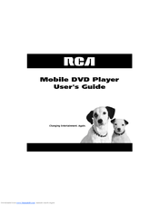 Rca Mobile DVD Player User Manual