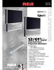 RCA D52130 Brochure & Specs