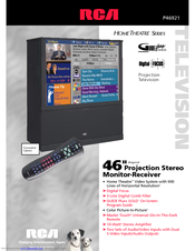 Rca P46921 Brochure & Specs