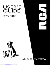 RCA RP-9380 User Manual