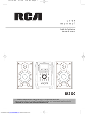 RCA RS2100 User Manual