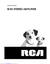 RCA 01A02 Owner's Manual