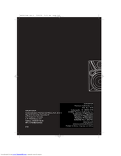 RCA RS2610 User Manual