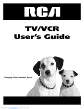 Rca TV/VCR User Manual