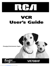 Rca VR708HF User Manual
