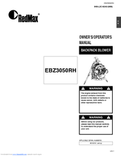 RedMax EBZ7150RH Owner's/Operator's Manual