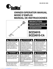RedMax BCZ2401S-CA Owner's/Operator's Manual
