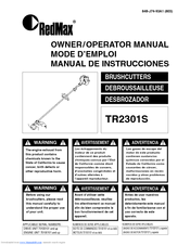 RedMax TR2301S Owner's/Operator's Manual