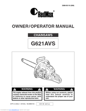 Redmax G621AVS Owner's/Operator's Manual