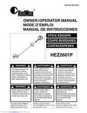 RedMax HEZ2601F Owner's/Operator's Manual