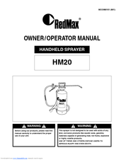 RedMax HM20 Owner's/Operator's Manual
