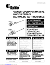 RedMax HTZ2401L Owner's/Operator's Manual