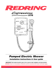 Redring EXPRESSIONS 570 Installation Instructions Manual