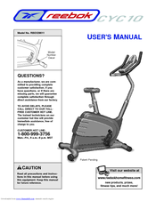 Reebok CYC 10 Manual