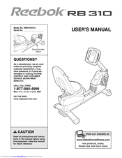Reebok RB 310 User Manual