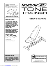 Reebok weight bench RBBE0787.2 User Manual