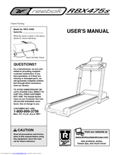Reebok Rbx475s User Manual