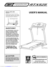 Reebok Rtx525 User Manual