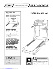 Reebok RX 4000 User Manual