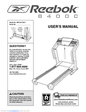 Reebok 8400C User Manual