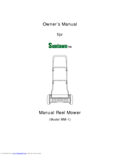 Sunlawn MM-1 Owner's Manual