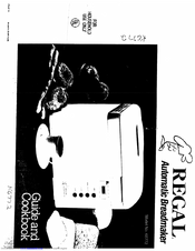 Regal Ware K6772 Manual & Cookbook