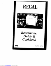 Regal K6761 Manual & Cookbook