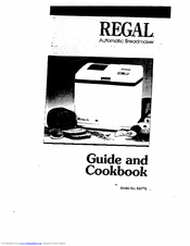 Regal K6776 Manual & Cookbook