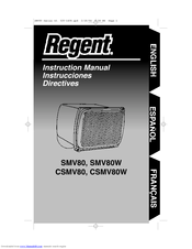 Regent CSMV80W Instruction Manual