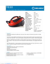 Reliable Enviromate T630 Specification