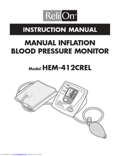 ReliOn HEM-412CREL Instruction Manual