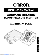 omron relion blood pressure monitor manual