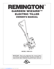 Remington Garden Wizard 109312-01 Owner's Manual