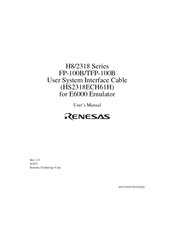 Renesas TFP-100B User Manual