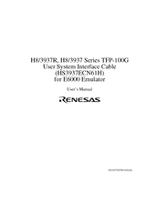 Renesas H8/3937 Series User Manual