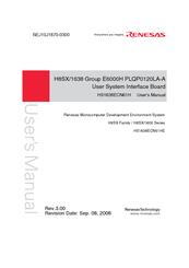 Renesas H8SX/1638 User Manual