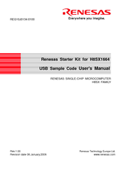 Renesas H8SX1664 User Manual