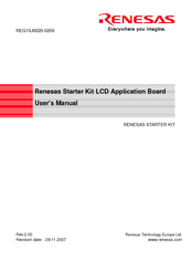 Renesas REG10J0020-0200 User Manual