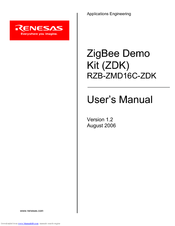 Renesas RZB-ZMD16C-ZDK User Manual