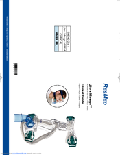 ResMed ULTRAMIRAGE 608140/20611 Clinical Manual