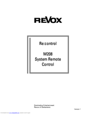 Revox M208 Manual